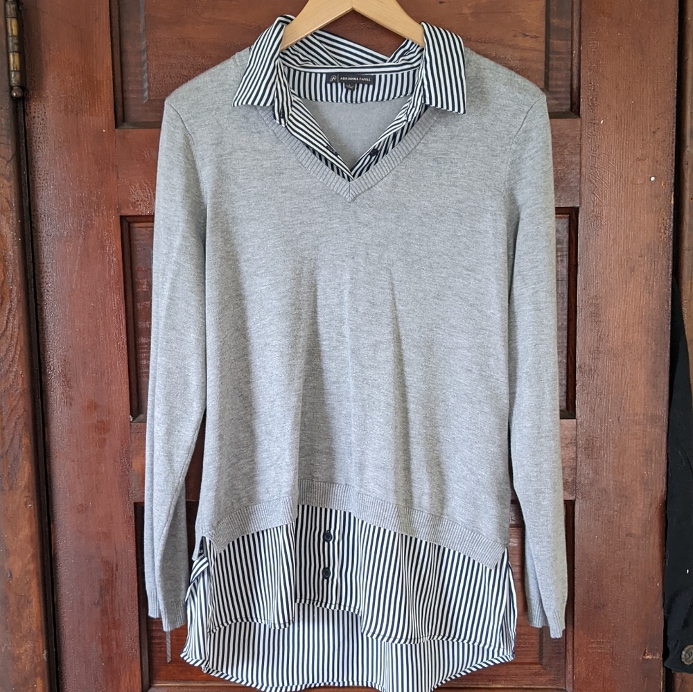 Adrianna Papell Collared Top